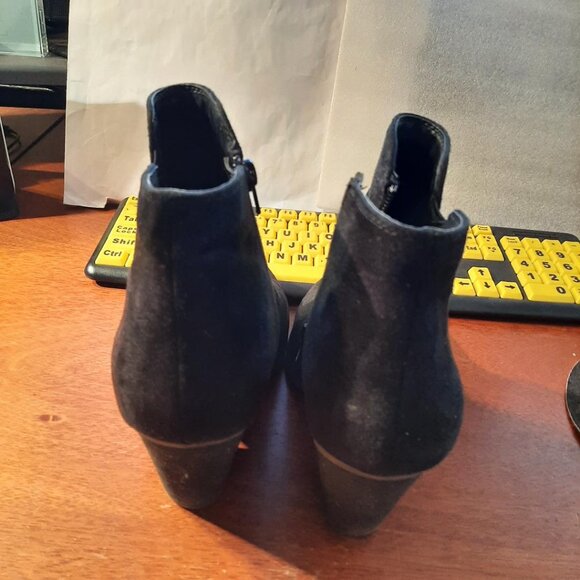 Mix No. 6 Vecciano Chelsa Black Suede Size 9 PreLoved Excellent Condition - Picture 4 of 6